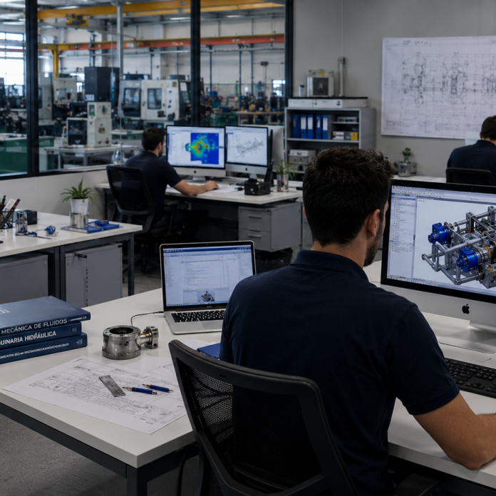 VKS Ingeniería Hidráulica · Ingeniería Hidráulica / Mecánica Industrial y Cálculo de Sistemas Mecánicos en Zaragoza